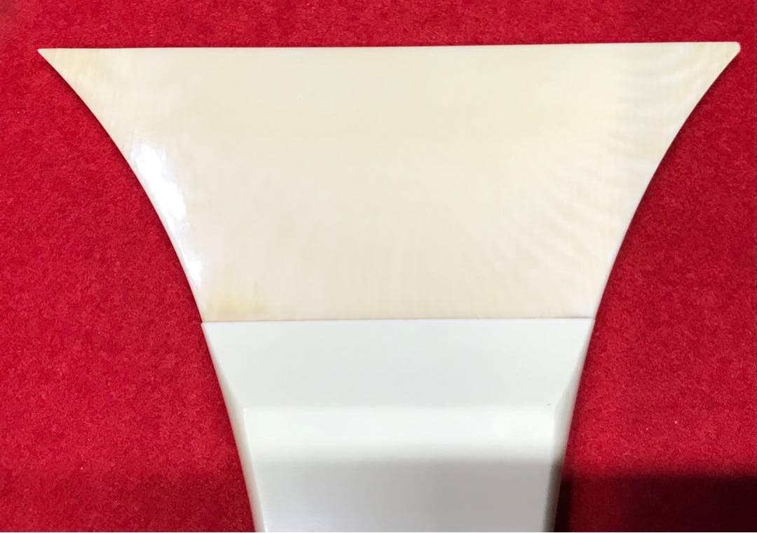 三味線撥108 天然素材マンモス/手もとは樹脂製/三味線/弦楽器/バチ