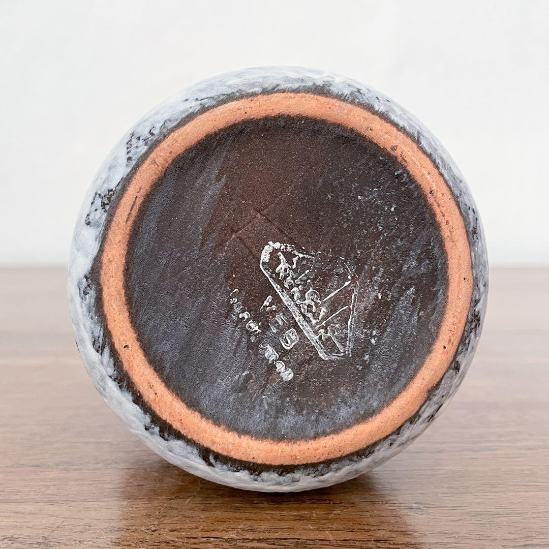 【東ドイツ Strehlaの花瓶】Fat Lava 295