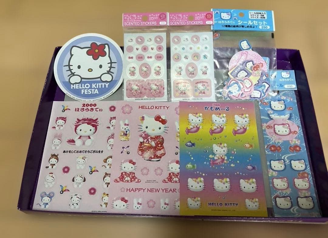ハローキティ シール/メモ帳 セット①