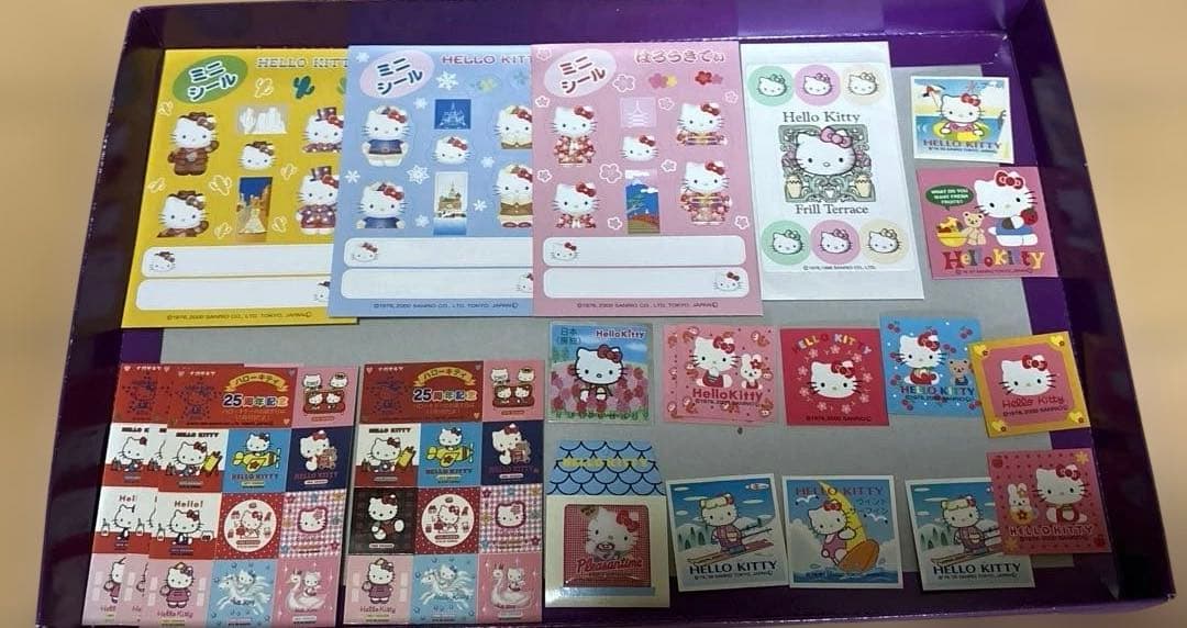 ハローキティ シール/メモ帳 セット①