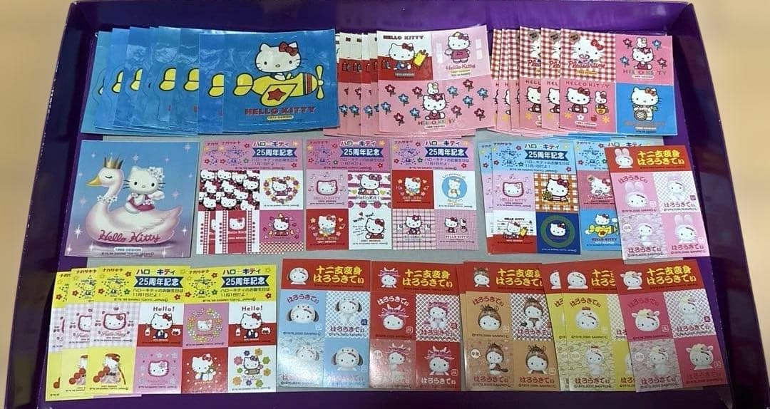 ハローキティ シール/メモ帳 セット①