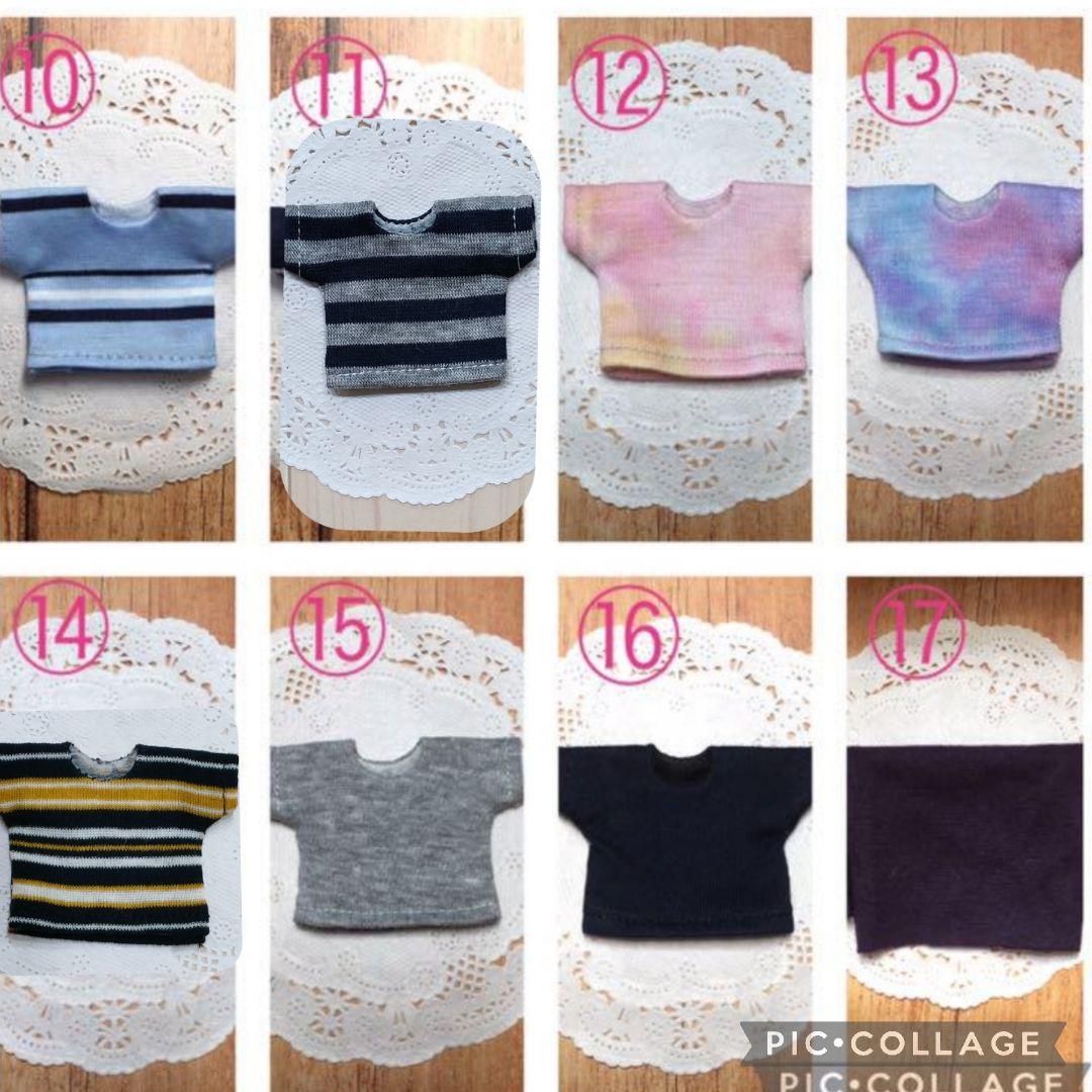 受注生産☆ねんどろいどどーる服☆大きなフードのパーカーとTシャツパンツセット