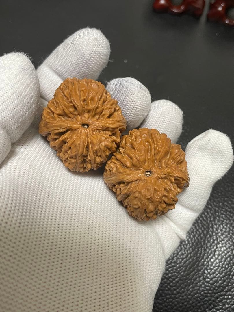 No.537 ❤️遊ぶクルミ　文玩核桃 高級小衆　精配宝瓶狮子头
