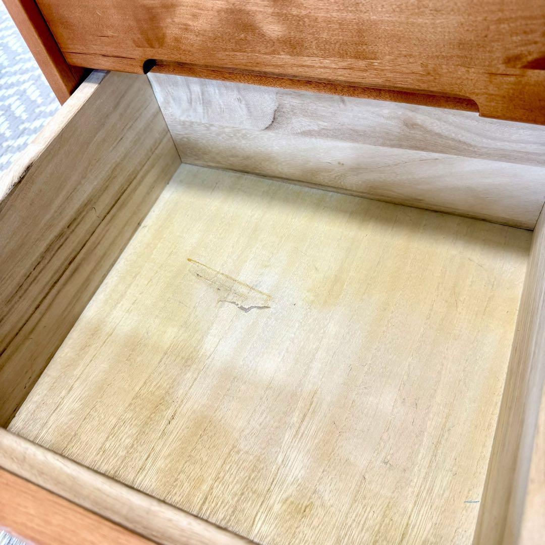 しん　起立木工 ランドセルラック 樺材 ブラウン　レコード　大塚家具