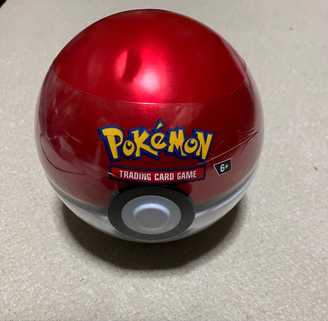 【アメリカ限定】 ポケカ 3パック　モンスターボール缶入り