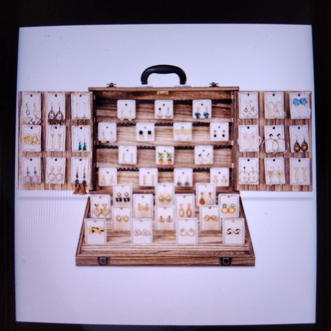 木製ジュエリーディスプレイケース