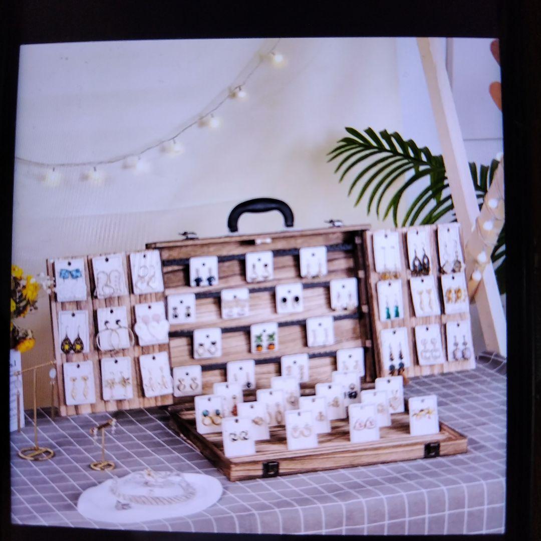 木製ジュエリーディスプレイケース