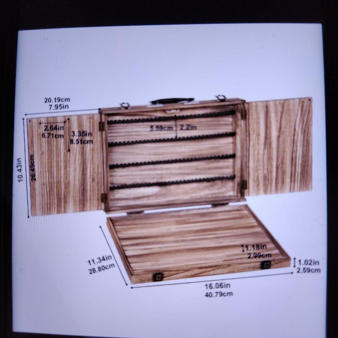 木製ジュエリーディスプレイケース