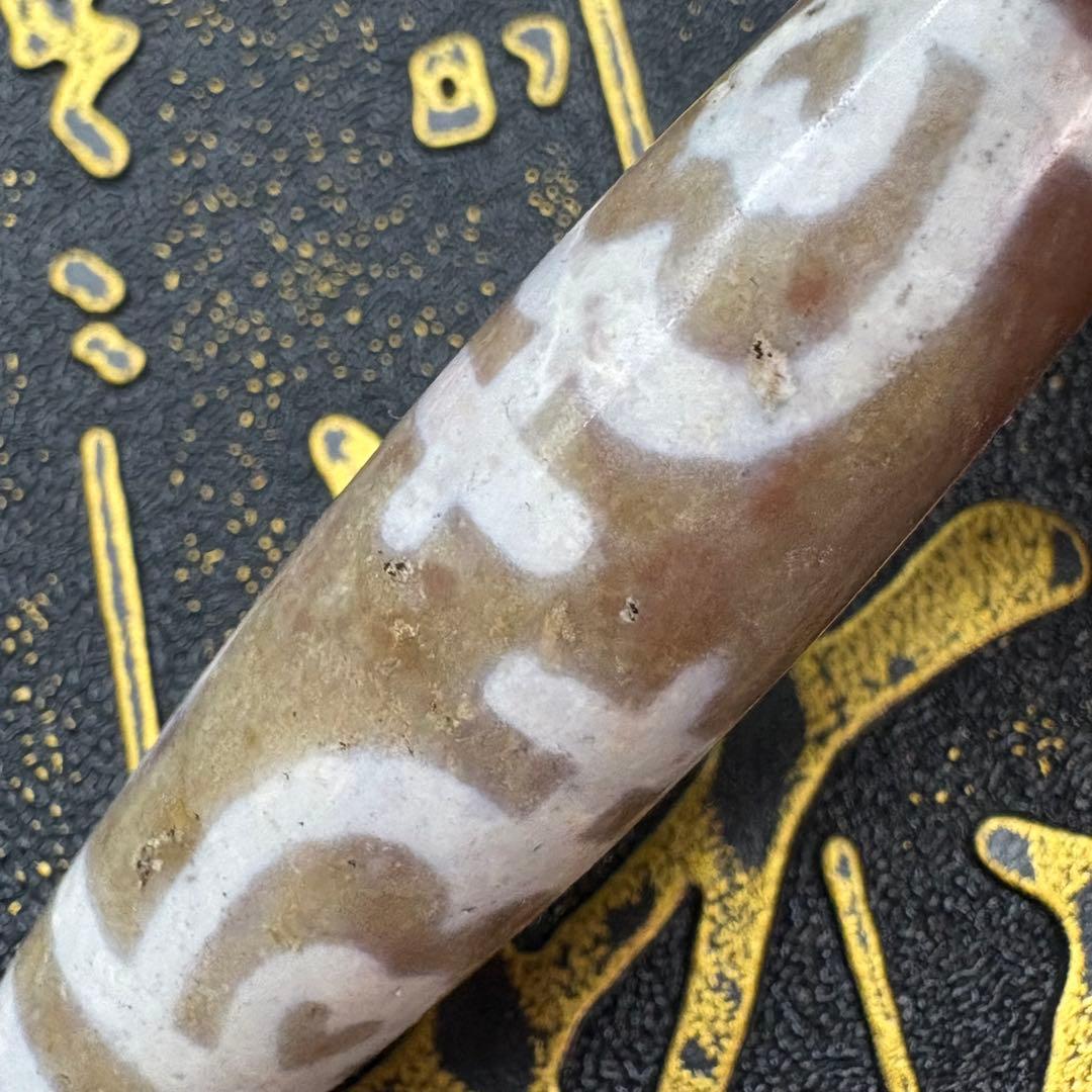 紅朱砂 宝瓶蓮花天珠 ネックレス