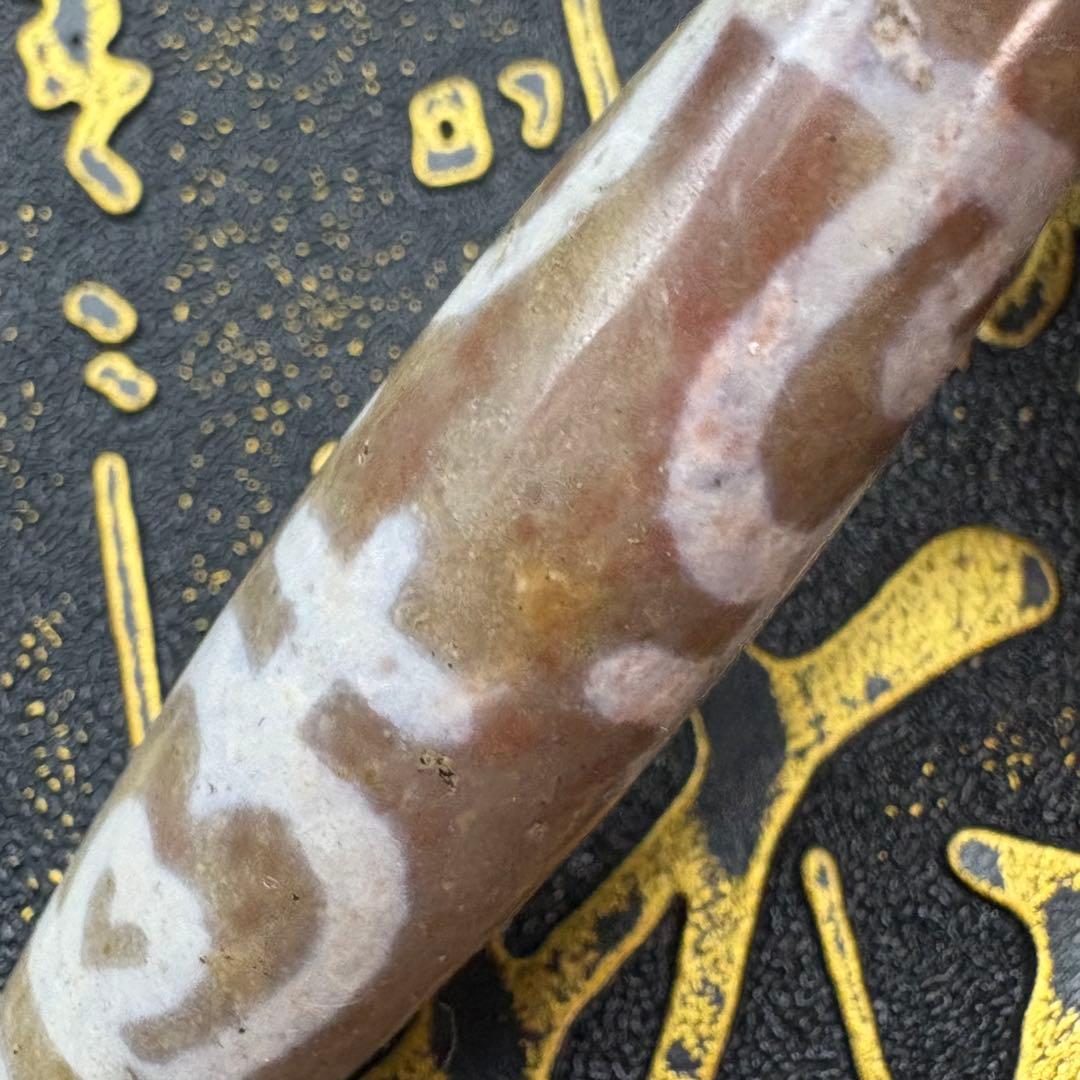 紅朱砂 宝瓶蓮花天珠 ネックレス