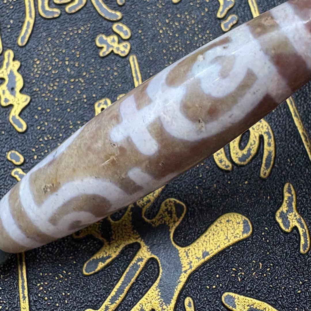 紅朱砂 宝瓶蓮花天珠 ネックレス