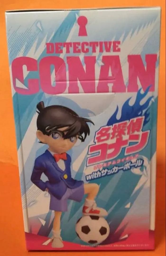 名探偵コナン フィギュアwith サッカーボール