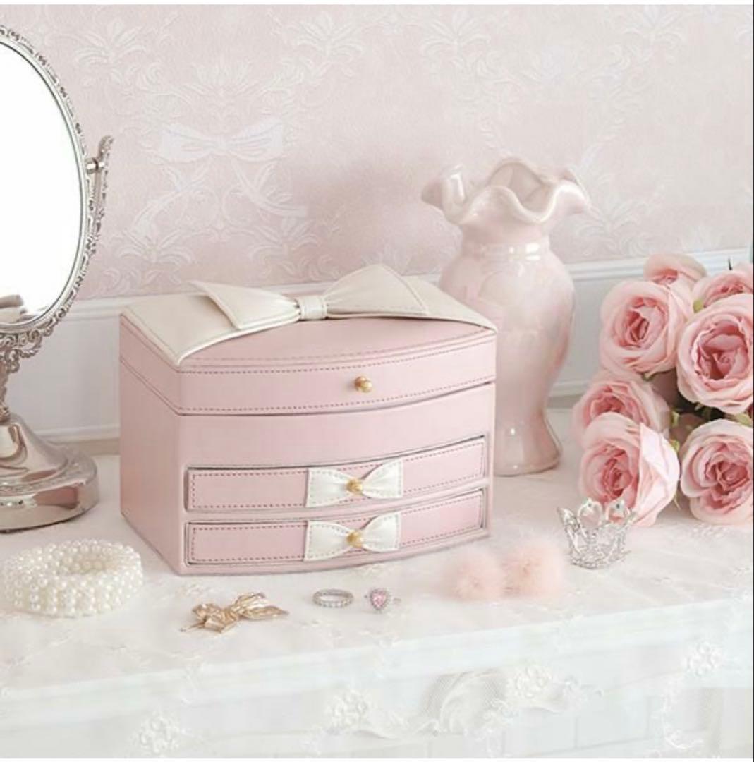 最終価格☆ロマンティックプリンセス アクセサリーボックス リボン ロマプリ