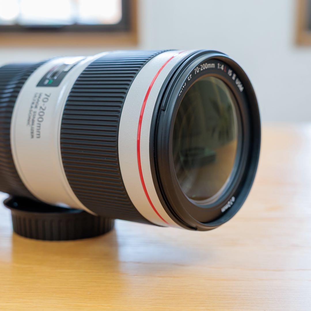 【ほぼ新品】Canon キヤノンEF70-200mm F4L IS II USM