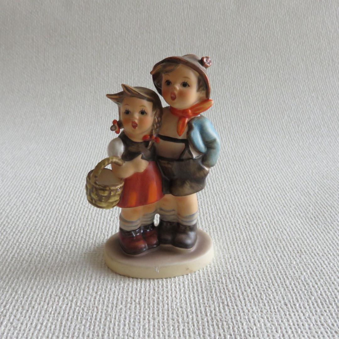 レア　アンリ工房　木彫人形　ゲーベル　フンメル　人形　2体セット