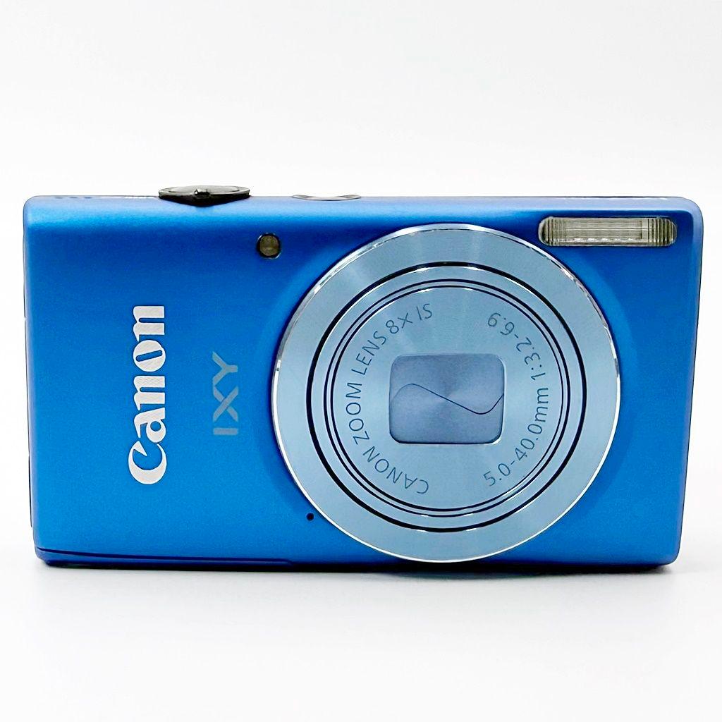 キヤノン CANON IXY 90F ブルー コンデジ カメラ 中古