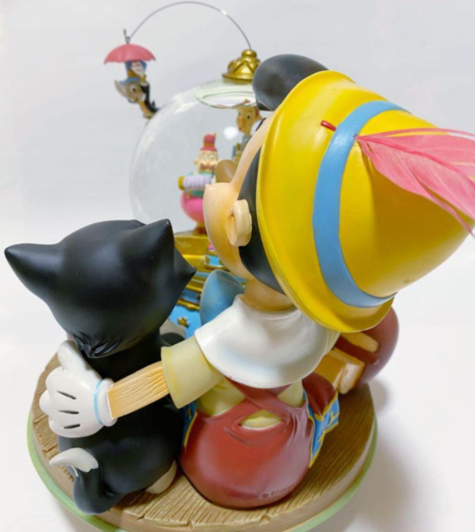 ディズニー　ピノキオ スノードーム（箱有り）