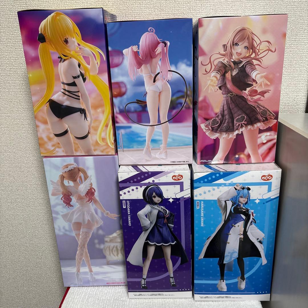 あおぎり高校　喜多川海夢　TOLOVEる　姫崎莉波　美少女フィギュアまとめ売り