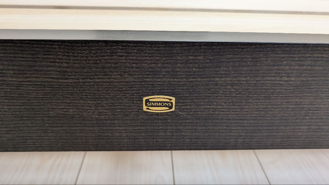 Simmons シングルベッドフレーム 木製