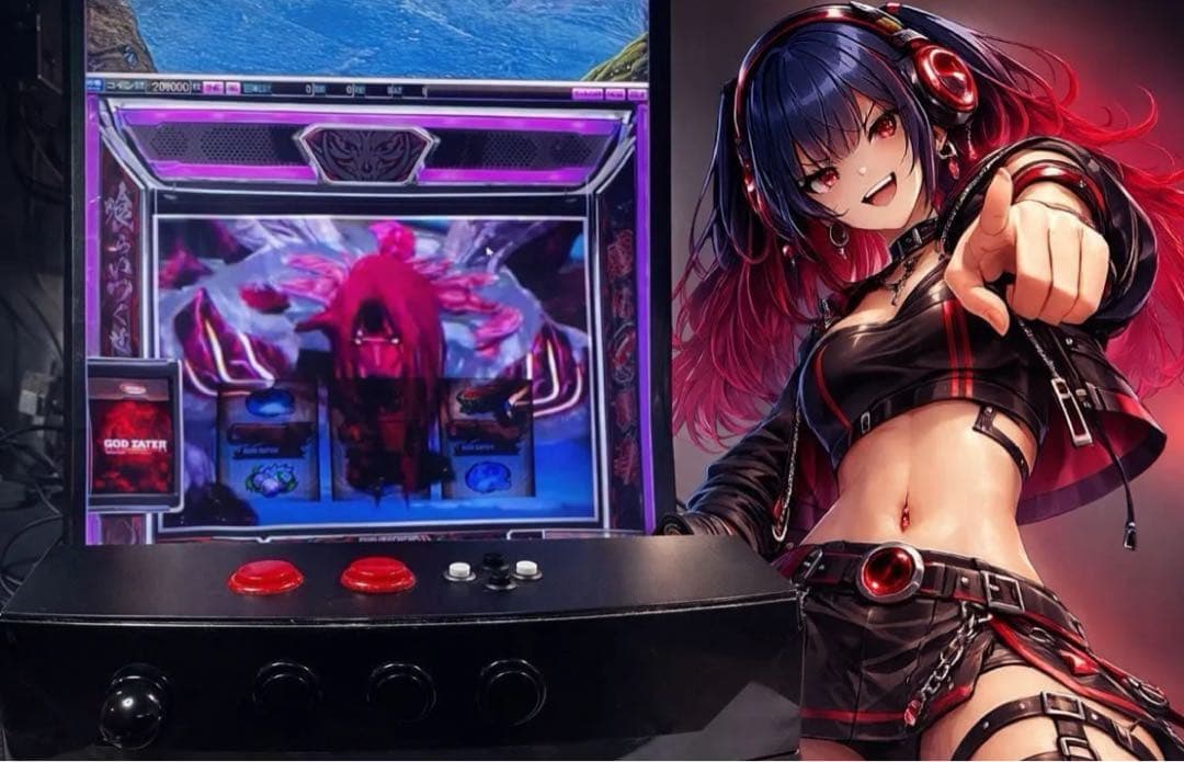 パチスロ サミタ対応 9ボタン実機レイアウト コントローラー｜USB接続