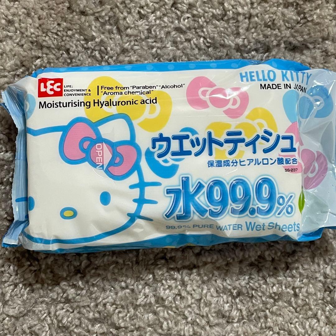 【未使用】ハローキティ ウェットティッシュケース　ボックス　サンリオ