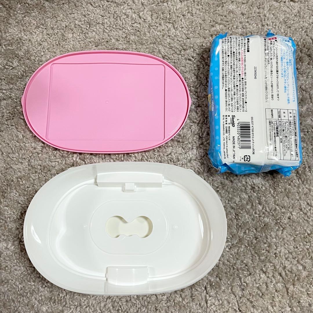 【未使用】ハローキティ ウェットティッシュケース　ボックス　サンリオ