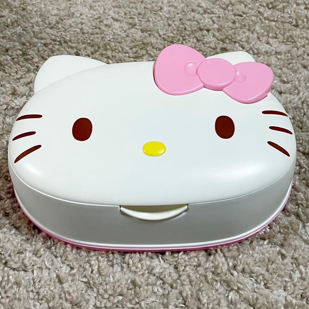 【未使用】ハローキティ ウェットティッシュケース　ボックス　サンリオ