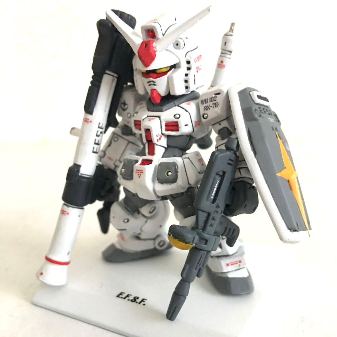 ガンダム コンバージ ムービービジュアルセレクション ガンダム 塗装完成品