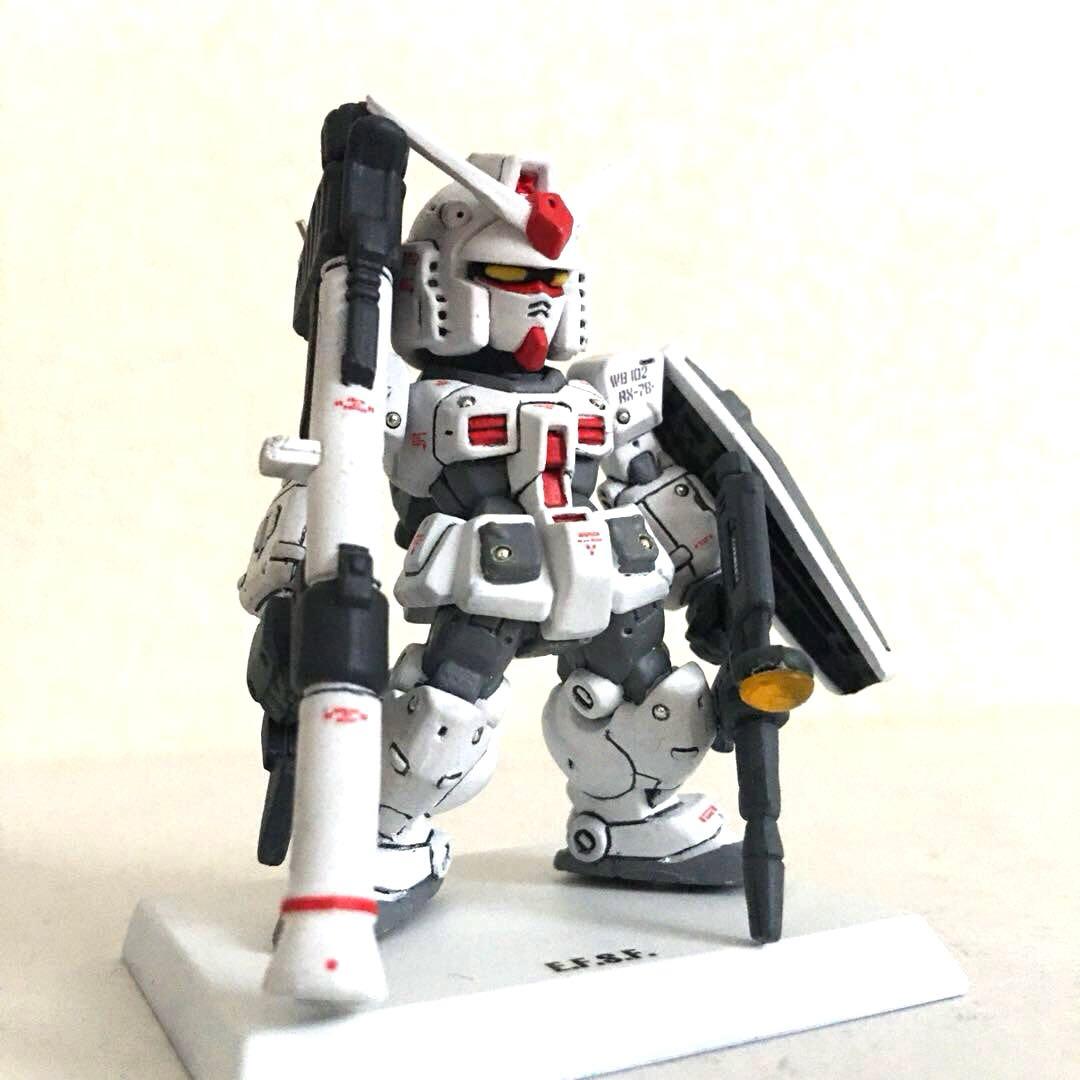 ガンダム コンバージ ムービービジュアルセレクション ガンダム 塗装完成品