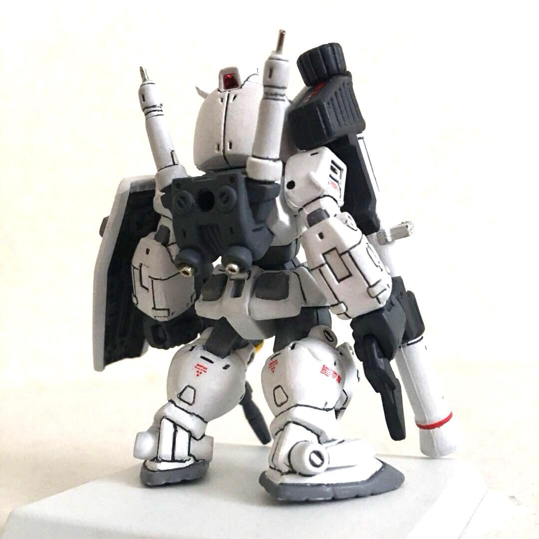 ガンダム コンバージ ムービービジュアルセレクション ガンダム 塗装完成品