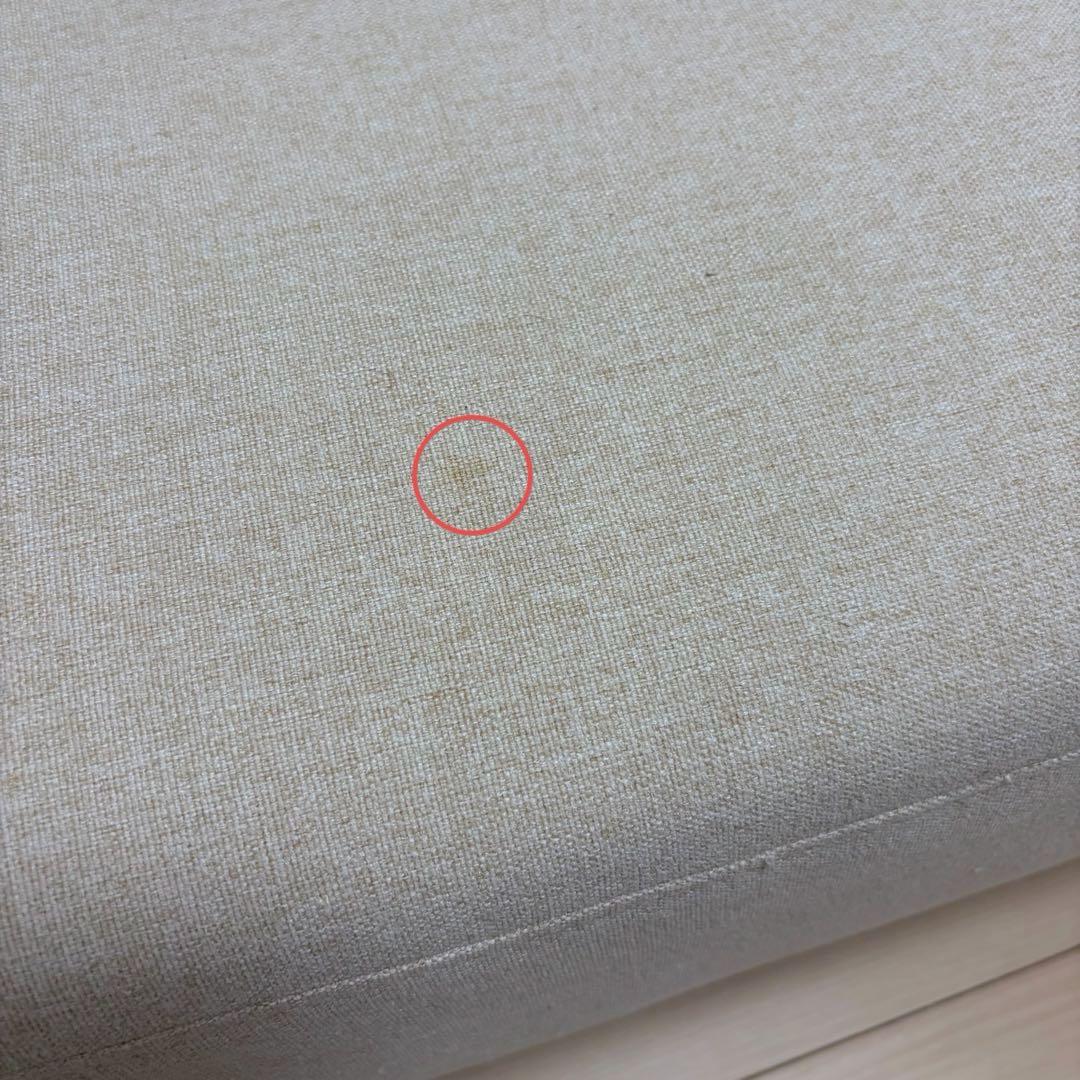 ソファ 2点セット 木製 2人掛け 1人掛け ベージュ ロータイプ 肘なし