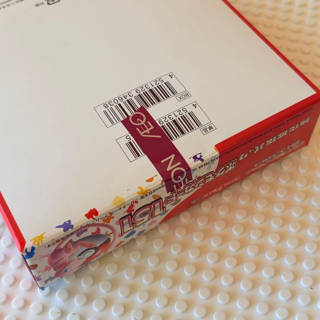 ポケモンカード151 ミュウデザイン 未開封 イオン購入品 シュリンク 無し