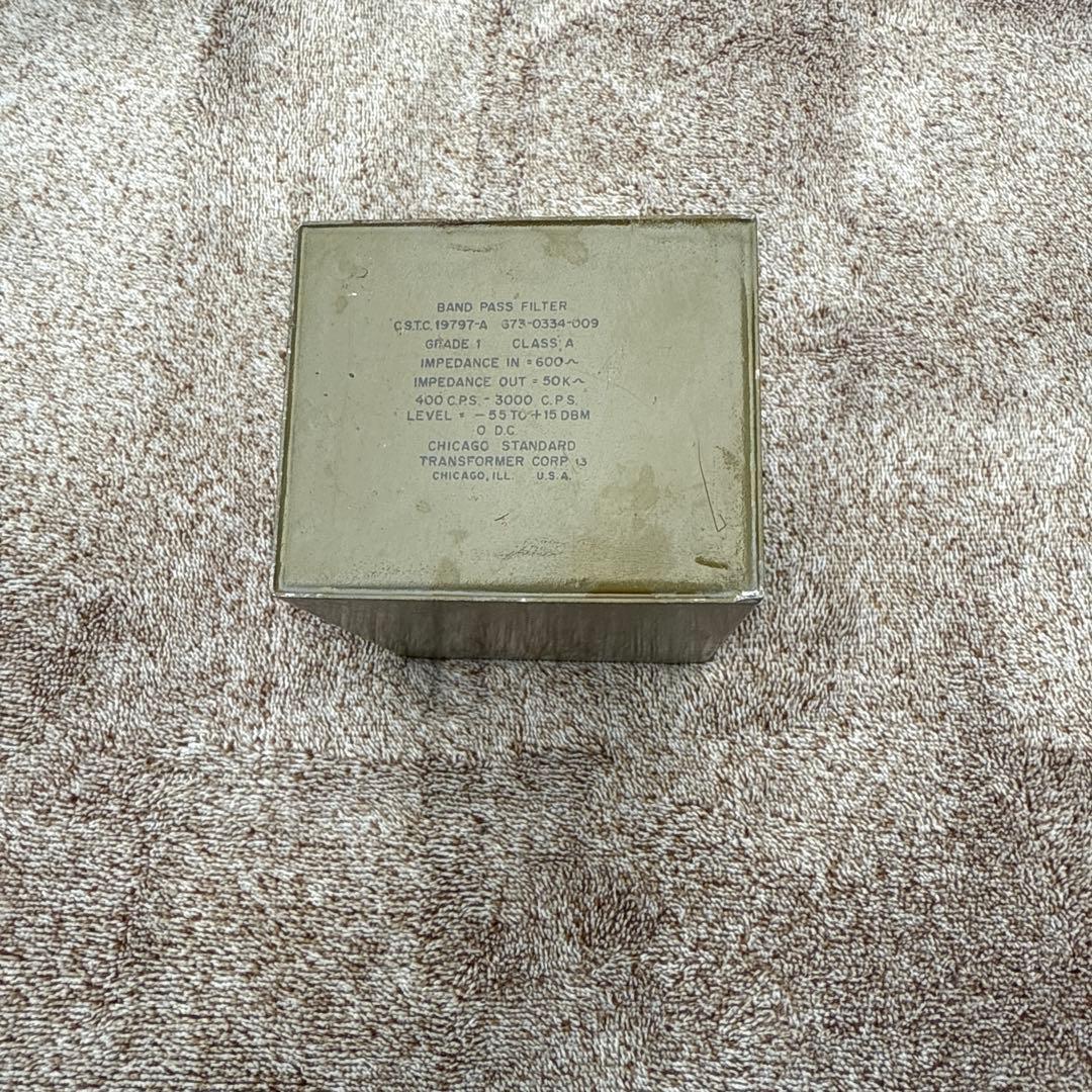 WESTERN ELECTRIC / BAND PASS FILTER 600Ω