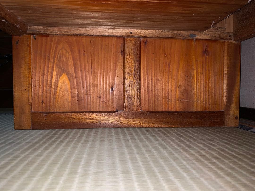 両袖文机 文机 帳場机 ローボード レトロ家具 和製アンティーク