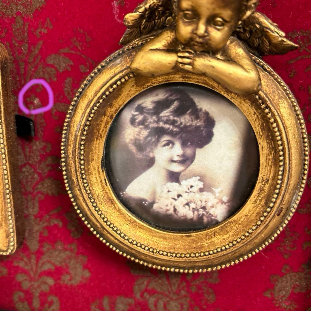 アンティーク風　壁掛けフォト