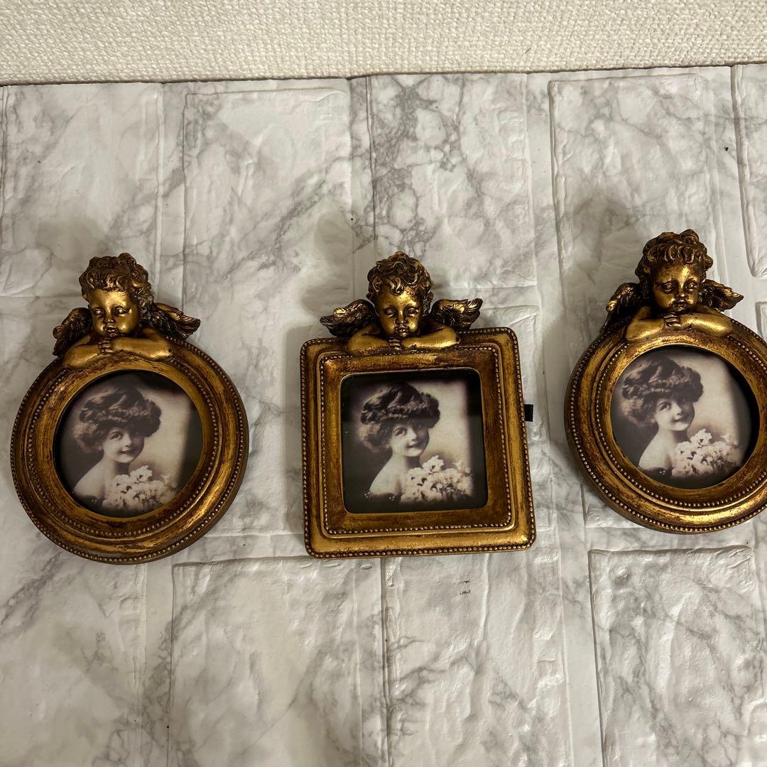 アンティーク風　壁掛けフォト