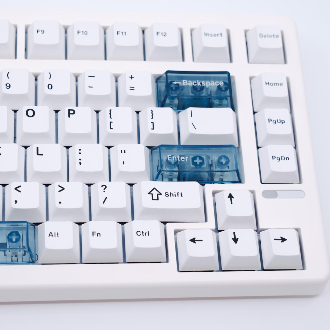 EPOMAKER HE80 8kポーリングレート ラピッドトリガー ホワイト