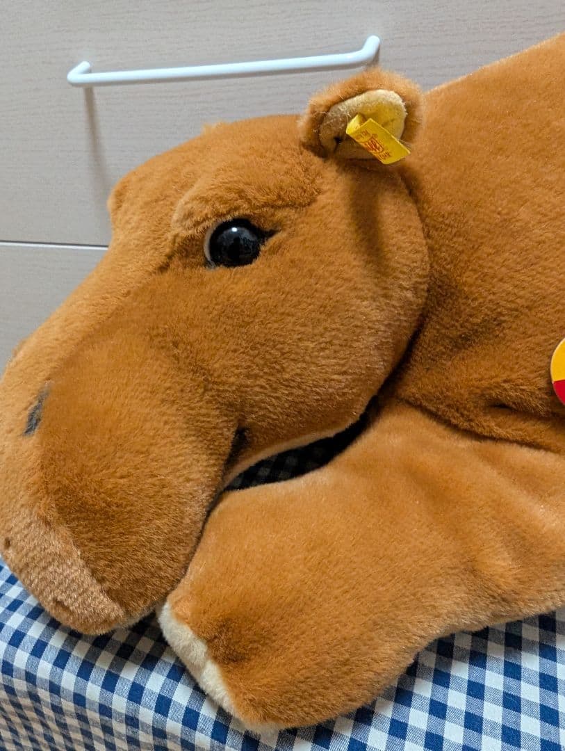 Steiff シュタイフ カバ Hippie約42〜45cm タグ付き