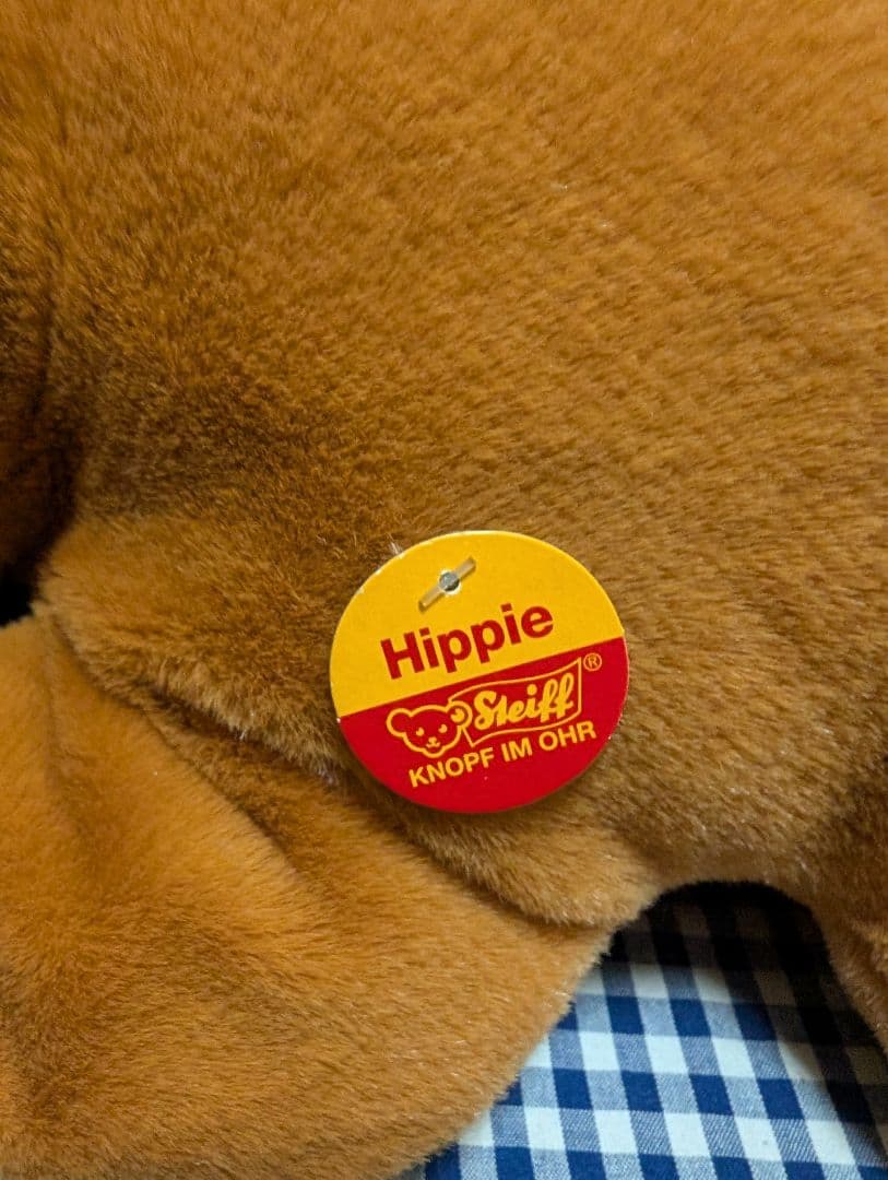 Steiff シュタイフ カバ Hippie約42〜45cm タグ付き