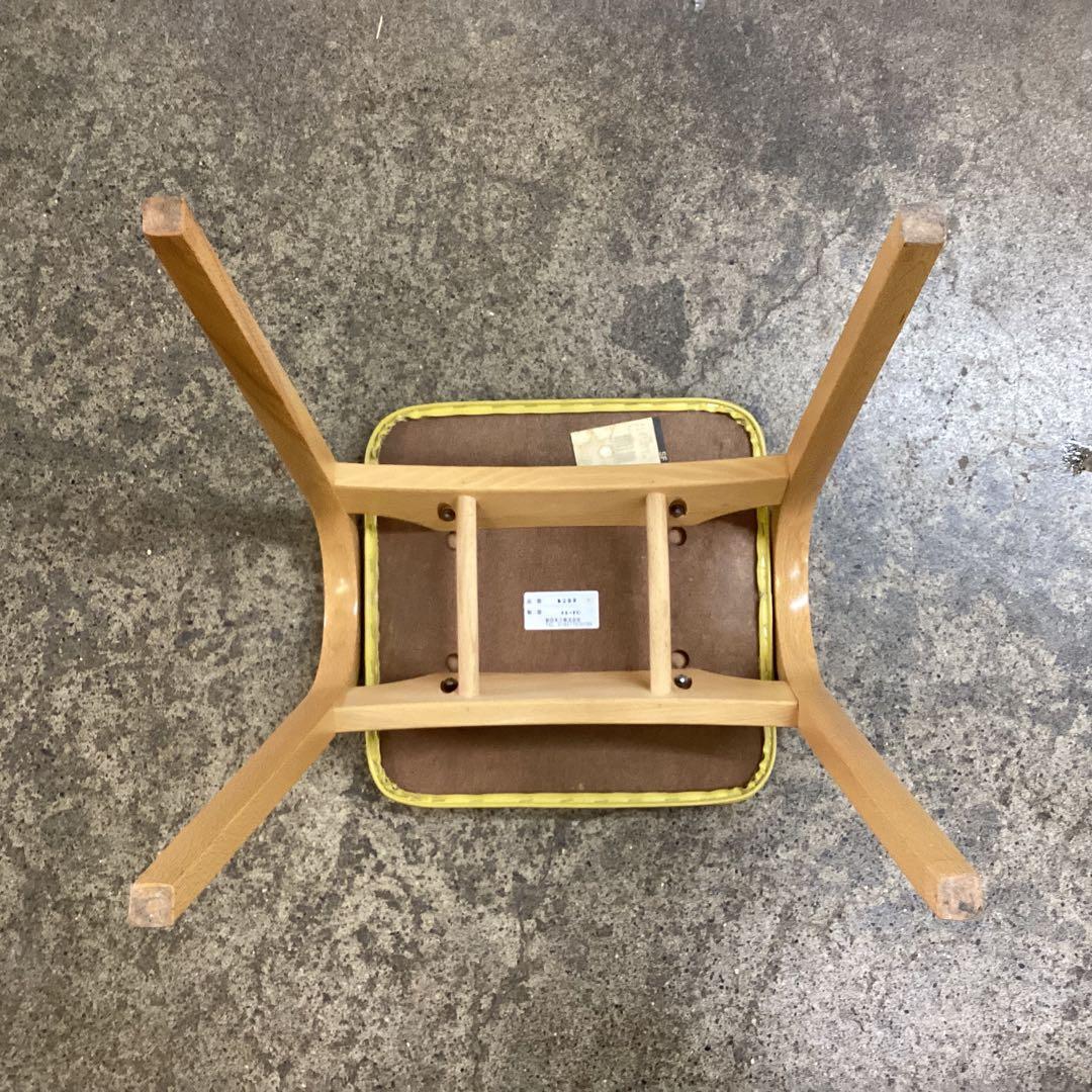 秋田木工 スタッキングスツール 椅子 チェア　ＵＳＥＤ
