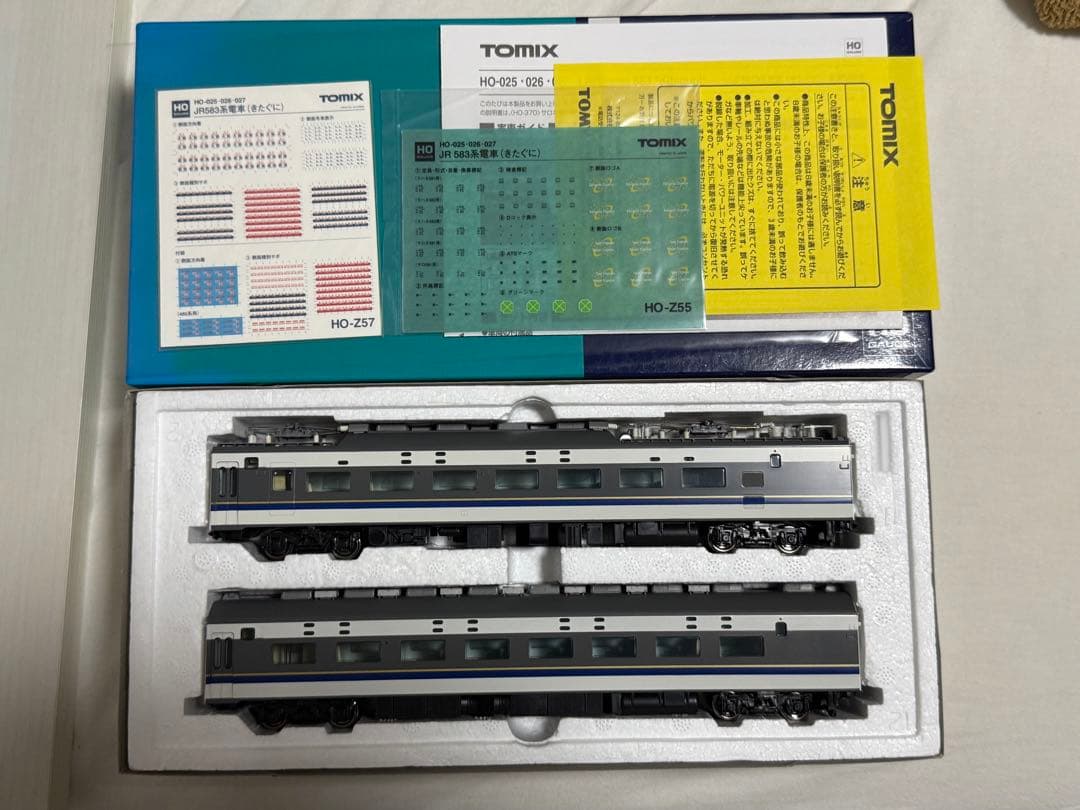 TOMIX トミックス HOゲージ JR583系電車（きたぐに）増結セット（T）