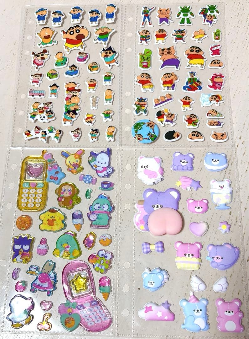 シール帳完成品　キャラクター多数　※ボンドロたまごっちなど追加分あり！