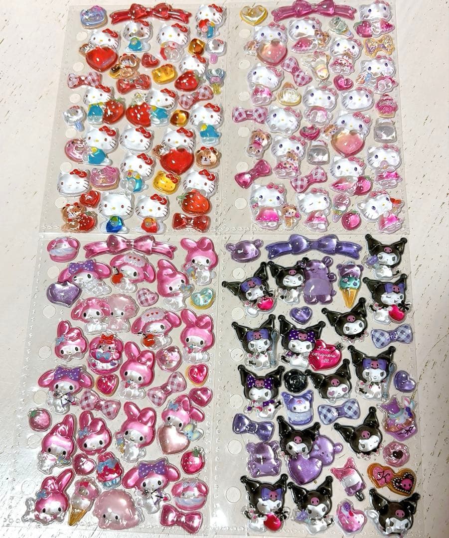シール帳完成品　キャラクター多数　※ボンドロたまごっちなど追加分あり！