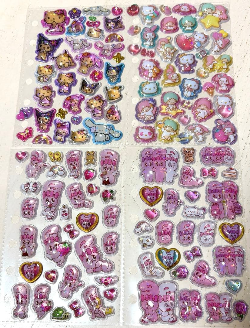 シール帳完成品　キャラクター多数　※ボンドロたまごっちなど追加分あり！
