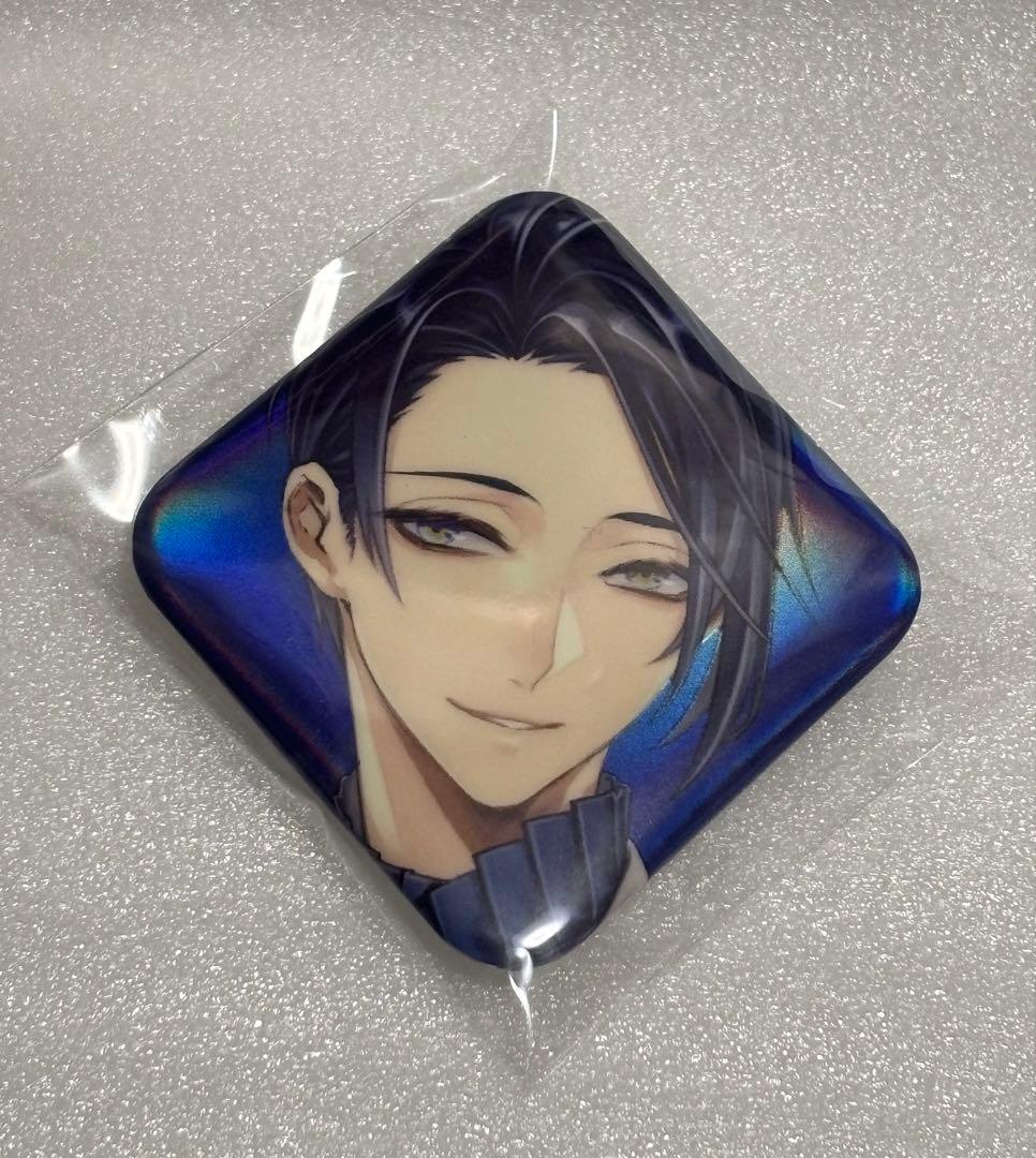 刀剣乱舞 大本丸博 祝装 スクエア 缶バッジ 三日月宗近