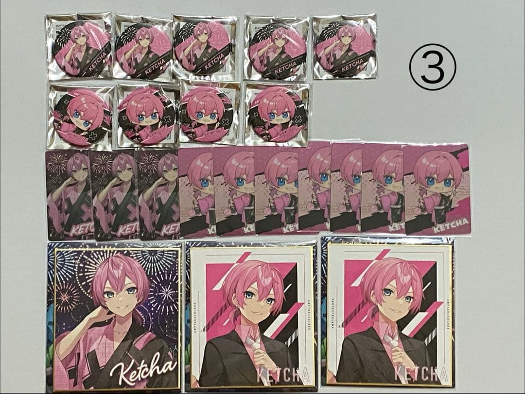 AMPTAK けちゃくん グッズ 缶バ他1st～ 色々 バラ売り⭕️