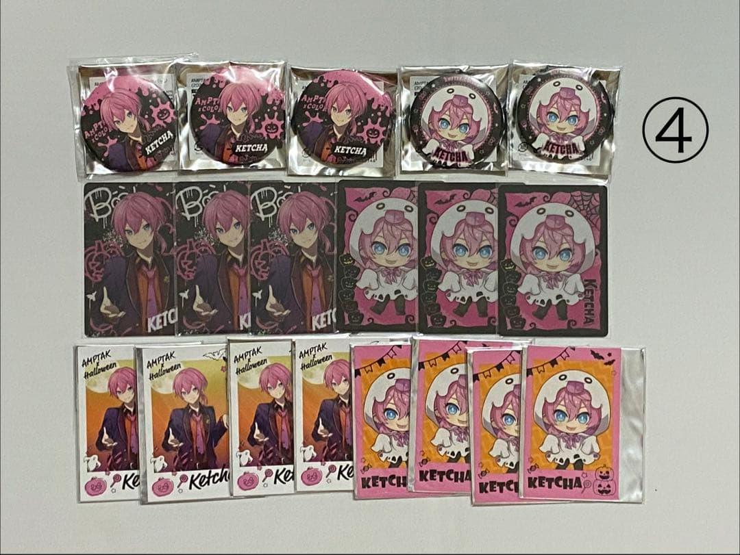 AMPTAK けちゃくん グッズ 缶バ他1st～ 色々 バラ売り⭕️