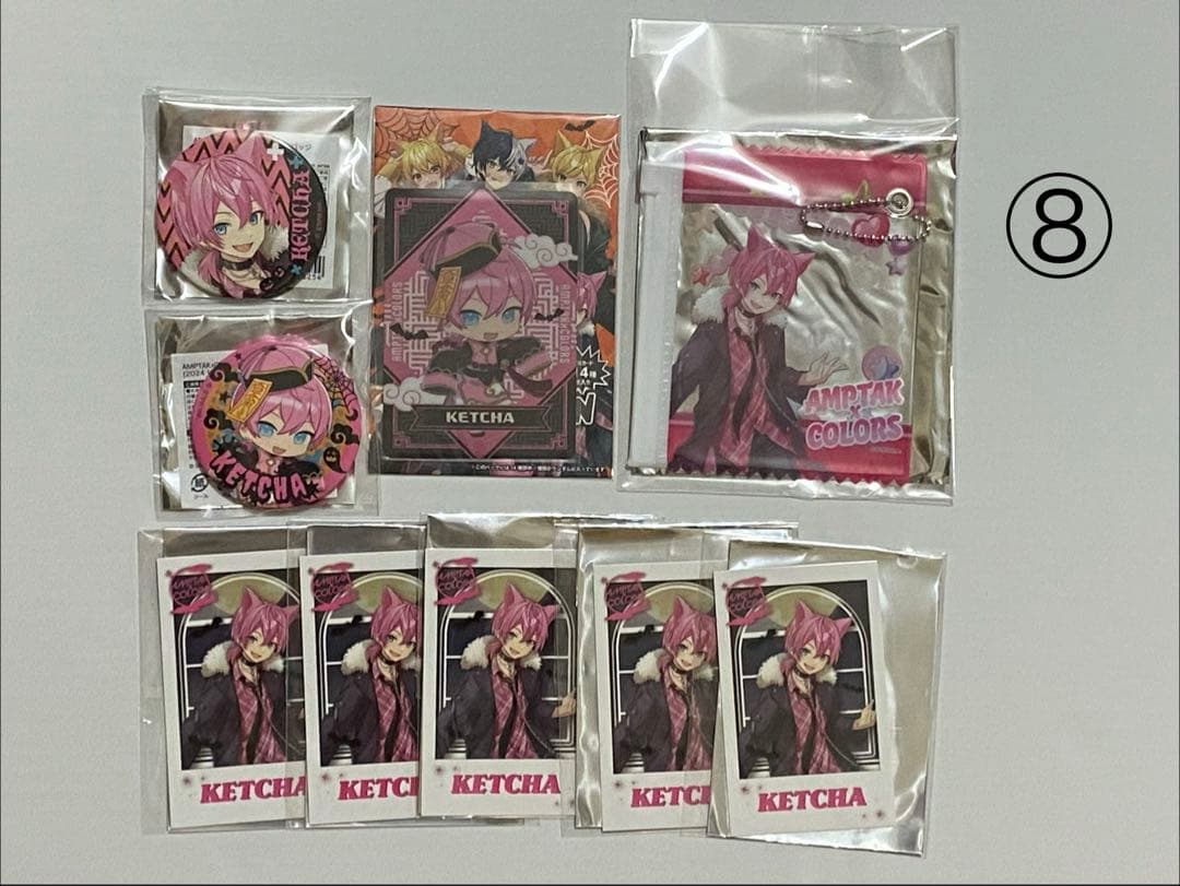 AMPTAK けちゃくん グッズ 缶バ他1st～ 色々 バラ売り⭕️