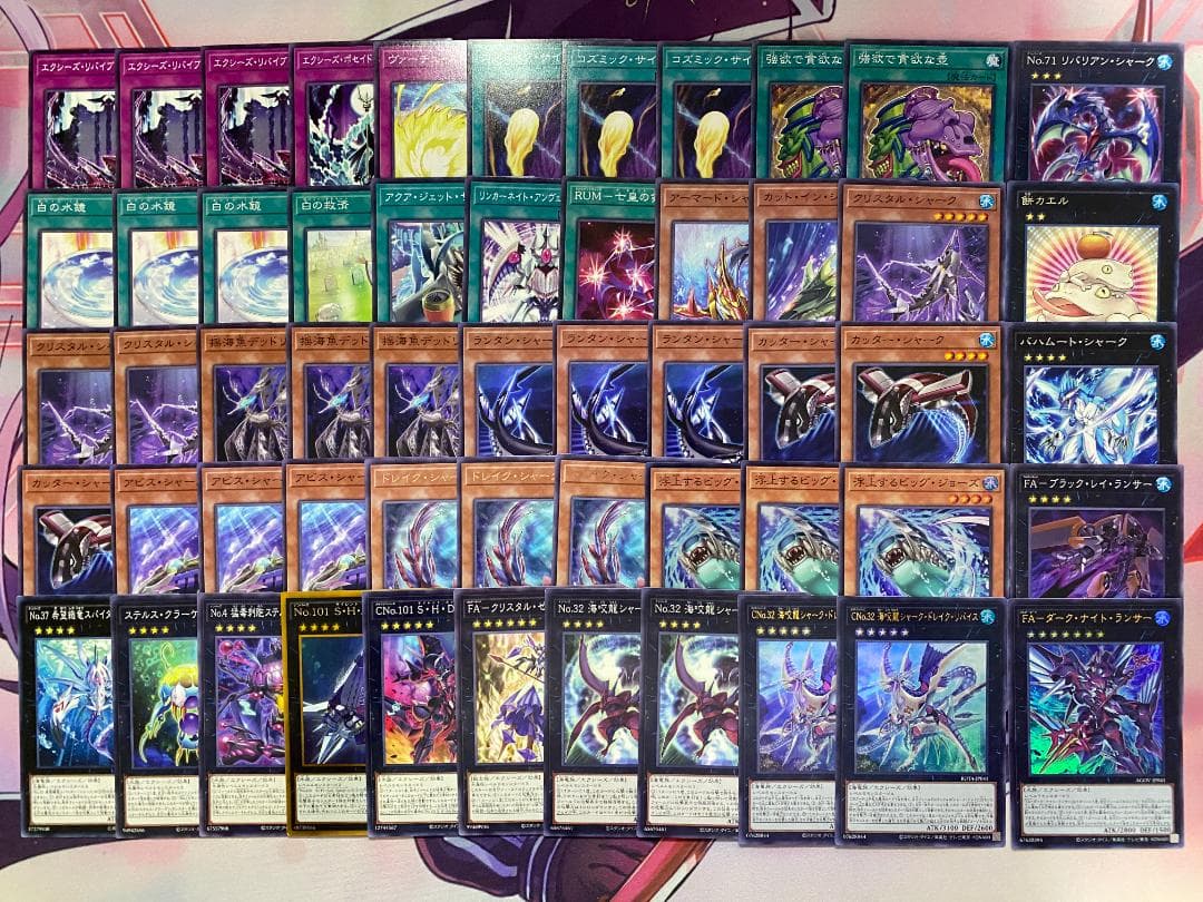 【24時間以内発送】遊戯王　シャーク　本格構築済みデッキ　時空の七皇