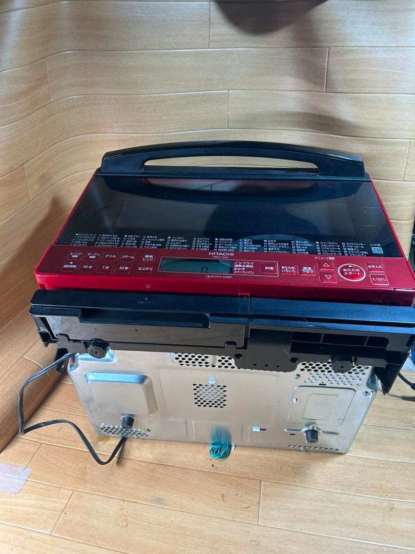 HITACHI MRO-S8Y過熱水蒸気 オーブンレンジ レッド 2022年